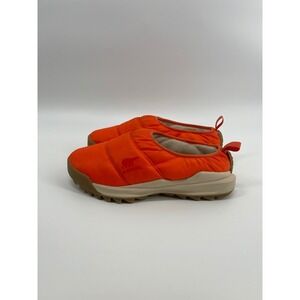 Sorel Kinetic Breakthru Slip On Puffer Shoes Orange Women's Casual Comfort